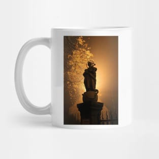 A church yard in Freiburg Mug